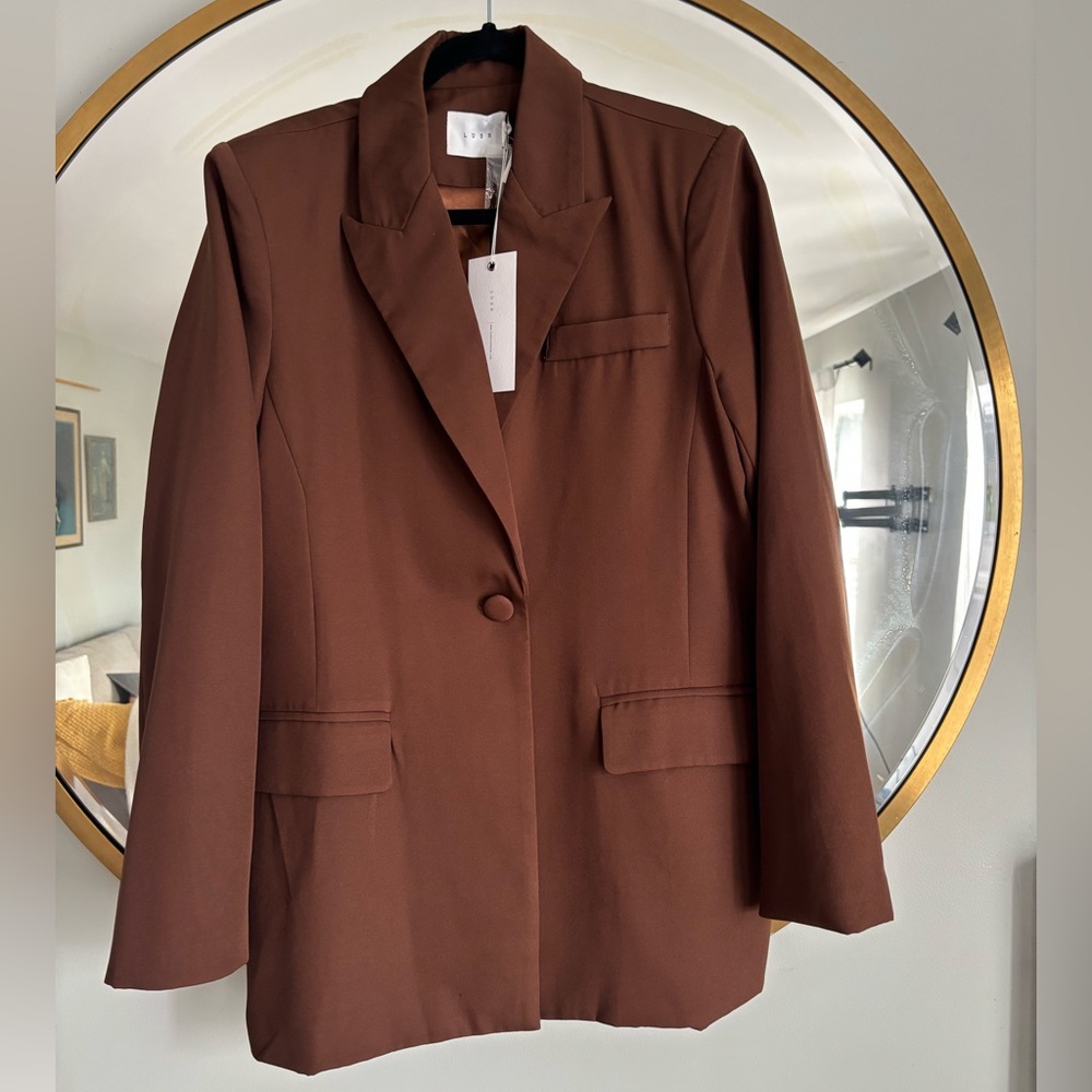 Lush Brown Blazer